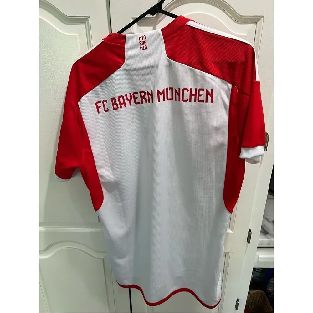 BNWT BNIB Authentic FC Bayern Munich Munchen Adidas 2023/24 Home Jersey L